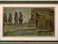 Cambio della Guardia (malti su cartone) (Dim. 51x88)